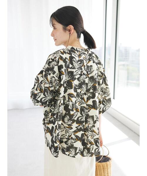 「CRAFT STANDARD BOUTIQUE」 長袖ブラウス FREE アイボリー レディース_画像7