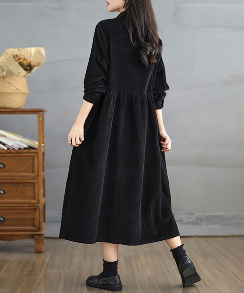 シャツワンピース コーデュロイシャツワンピース : ZOZOTOWN Yahoo!店