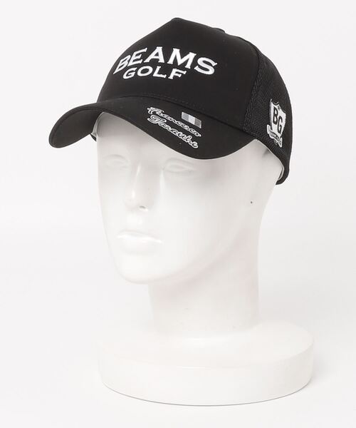 BEAMS GOLF（ビームス ゴルフ） メッシュキャップ FREE ブラック