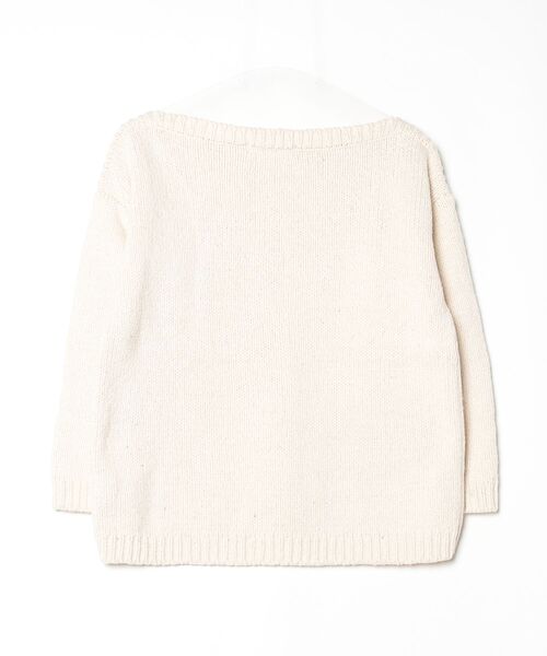 「evam eva」 長袖ニット 1 ベージュ レディース_画像2