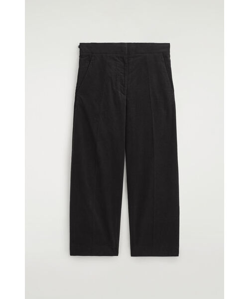 「COS」 コーデュロイパンツ 34 ダークグリーン レディース_画像5