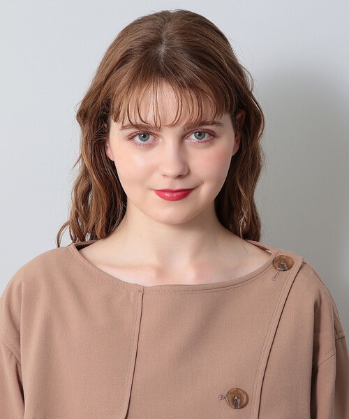 「ME COUTURE」 ノーカラーコート FREE ベージュ レディース_画像6