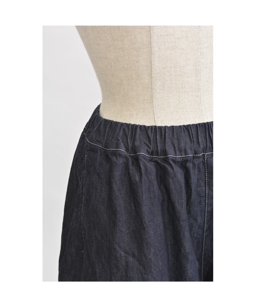 「gomme」 デニムパンツ MEDIUM インディゴブルー レディース_画像9