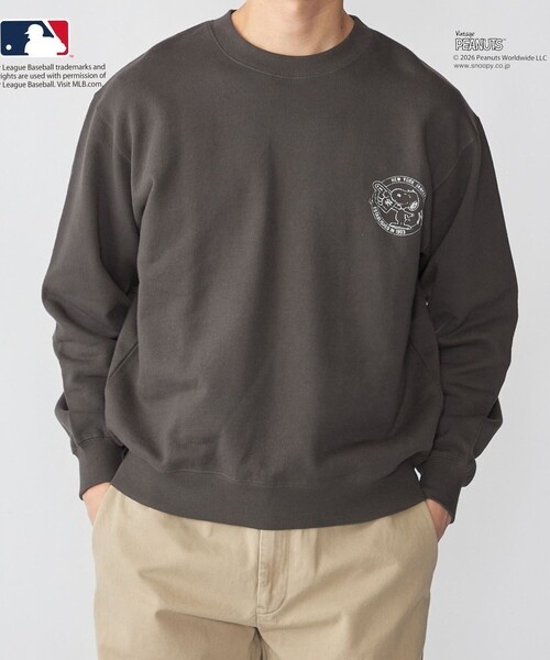 SHIPS（シップス） トレーナー スウェット SHIPS: PEANUTS×MLB