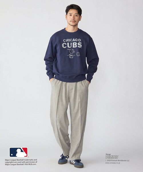 SHIPS（シップス） トレーナー スウェット SHIPS: PEANUTS×MLB