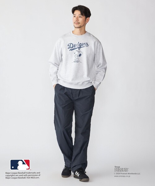 SHIPS（シップス） トレーナー スウェット SHIPS: PEANUTS×MLB