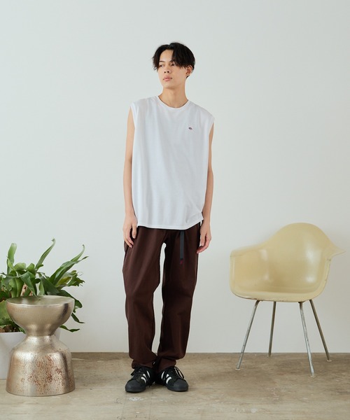 「Gramicci」 チノパンツ S ダークブラウン メンズ_画像7