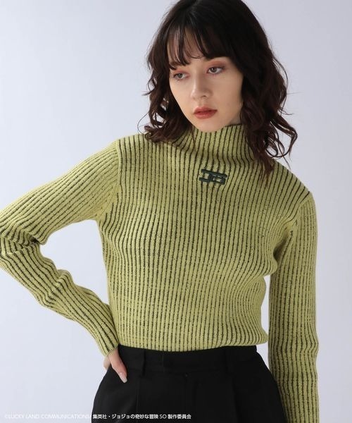 「JEANASIS」 長袖ニット FREE ブルー系その他 レディース_画像9