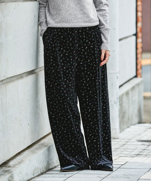 「GEORGE'S」 イージーパンツ MEDIUM ブラウン レディース_画像5