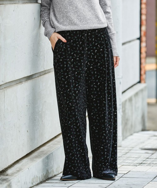 「GEORGE'S」 イージーパンツ MEDIUM ブラウン レディース_画像6