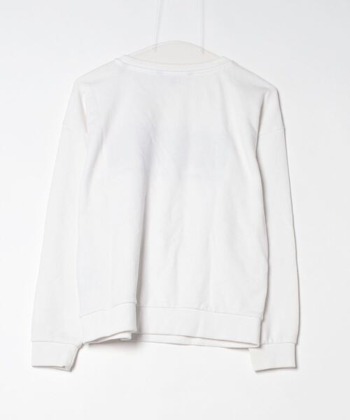 「ARMANI EXCHANGE」 スウェットカットソー MEDIUM ホワイト レディース_画像2