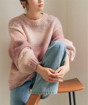 「titivate」 長袖ニット M ピンク ...の詳細画像3