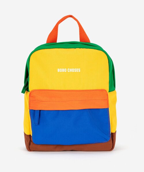 リュック Color block backpack「ベビー」 キッズ 子供 男の子 女の子の画像