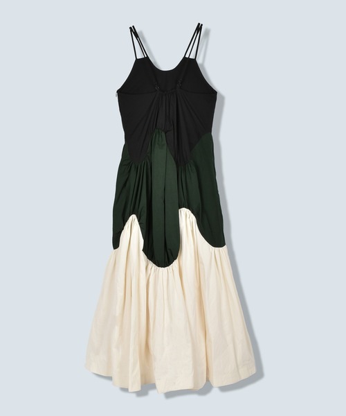 ワンピース OMMO SWELL GATHER CAMI OP OMMO（オーエムエムオー） ワンピース SWELL GATHER CAMI OP