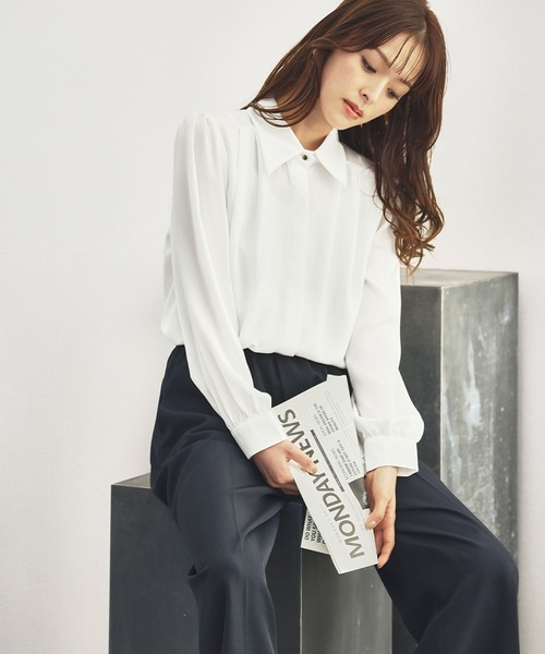 LOWO ブラウス シャツ レディース : ZOZOTOWN Yahoo!店 - 通販 - Yahoo