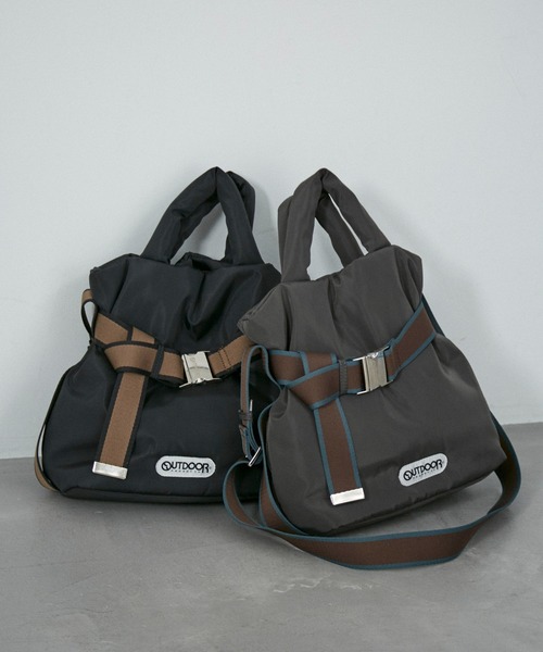 「OUTDOOR PRODUCTS」 2WAYバッグ FREE ブラック レディース_画像4