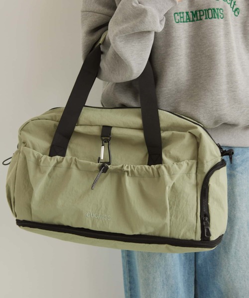 専用 タトラス べリックス コラボ ボストンバッグ 2way ネオプレン LA VORAGINE（ラ ヴォラジネ） ボストンバッグ 2WAY外ポケット 大容量