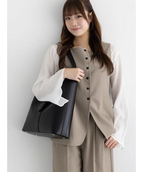 Te chichi（テチチ） ベスト ジレ スクエアネックジレ「AOYAMA FASHION
