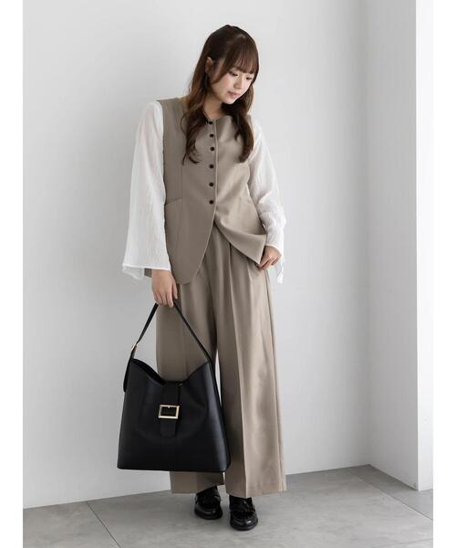 Te chichi（テチチ） ベスト ジレ スクエアネックジレ「AOYAMA FASHION