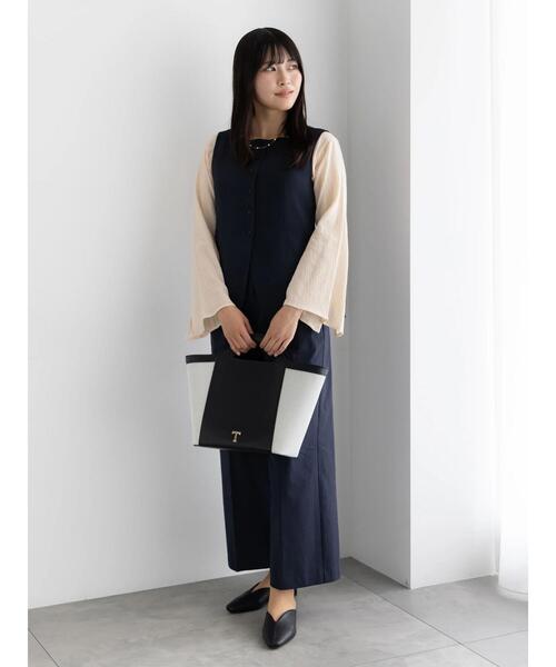 Te chichi（テチチ） ベスト ジレ スクエアネックジレ「AOYAMA FASHION