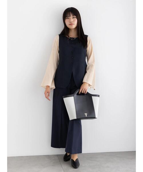 Te chichi（テチチ） ベスト ジレ スクエアネックジレ「AOYAMA FASHION