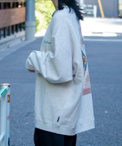 「PENDLETON」 スウェットカットソー L チャコールグレー メンズ_画像3