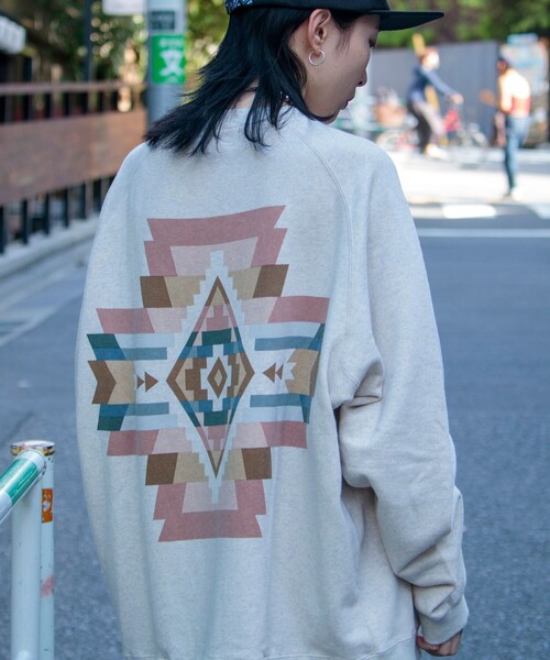 「PENDLETON」 スウェットカットソー L チャコールグレー メンズ_画像7