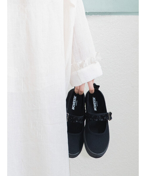 Bshop スニーカー eunoia × NOVESTA | ONE STRAP BUCKLE MARY JANE