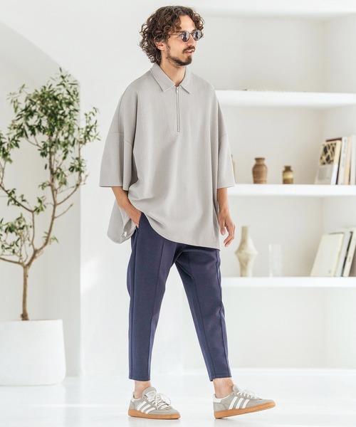 Magine（マージン） ポロシャツ mhs2599-Textured Poly Knit Stretch