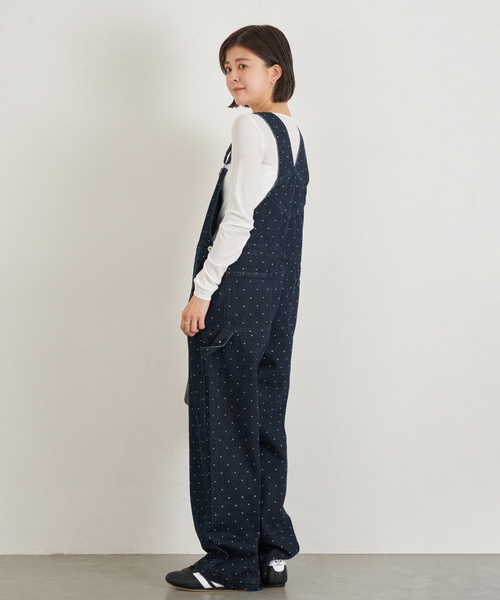 「U by SPICK&SPAN」 オーバーオール 36 ネイビー レディース_画像6