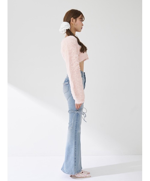 「Darich」 デニムパンツ M ライトブルー レディース_6