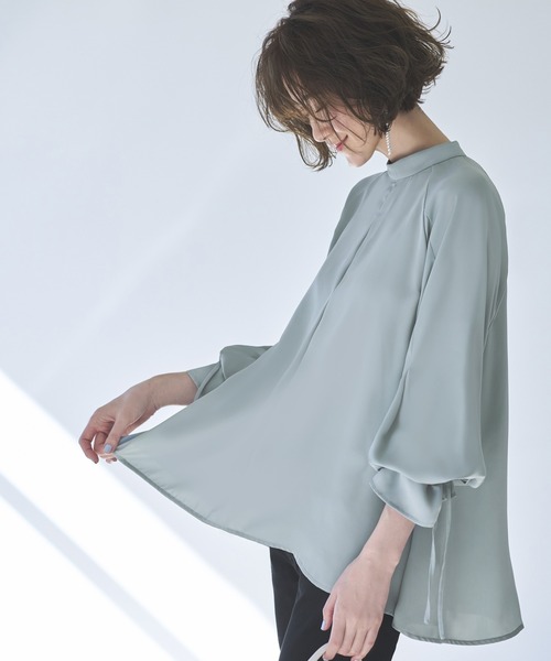 「RUIRUE BOUTIQUE」 ベスト S ダークグレー レディース_画像9