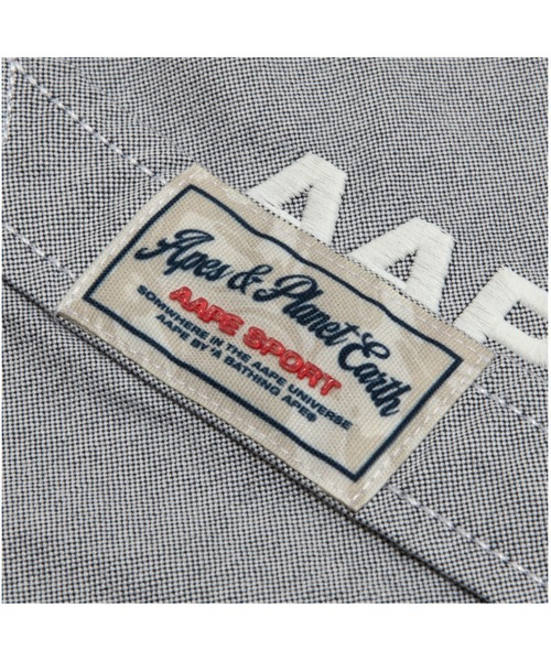 シャツ AAPE MAIN SHORT SLEEVE SHIRT メンズの画像