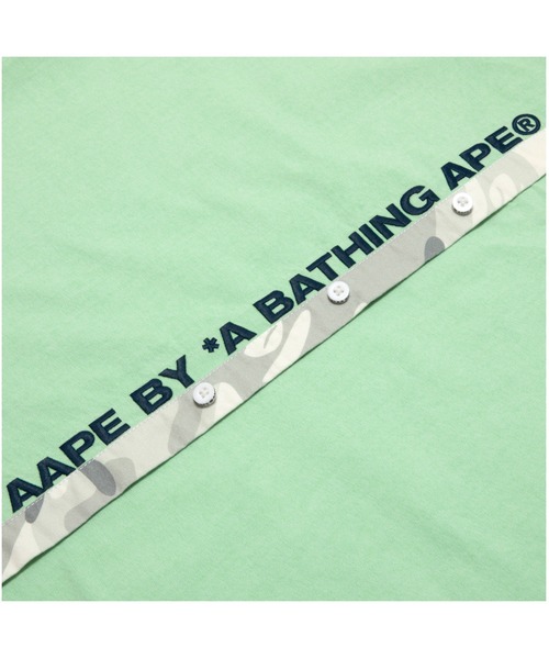 シャツ AAPE MAIN SHORT SLEEVE SHIRT メンズの画像
