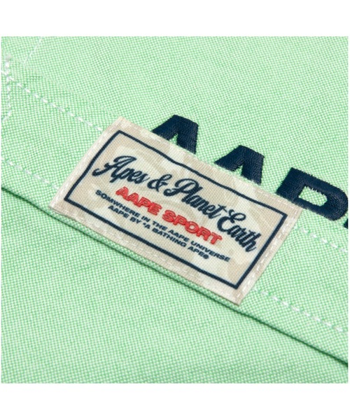 シャツ AAPE MAIN SHORT SLEEVE SHIRT メンズの画像