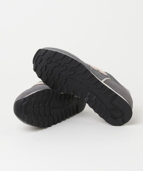 「New Balance」 ローカットスニーカー 23.0cm グレー×ピンク レディース_画像3