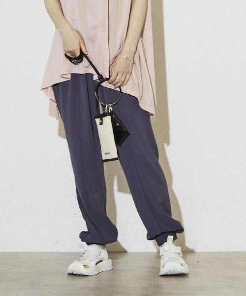 「CONVERSE TOKYO」 イージーパンツ FREE グリーン レディース_画像2