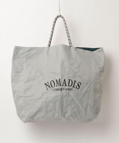 NOMADIS トートバッグ　IENA　中敷き付き　美品　グレー NOMADIS（ノマディス） トートバッグ - グレー レディース : ZOZOTOWN
