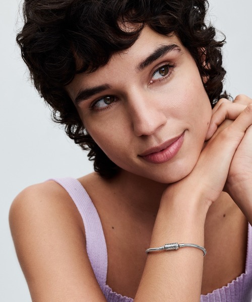 「Pandora」 ブレスレット 16 シルバー レディース_画像7