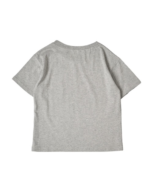 「MUHET」 半袖Tシャツ FREE チャコールグレー レディース_画像4