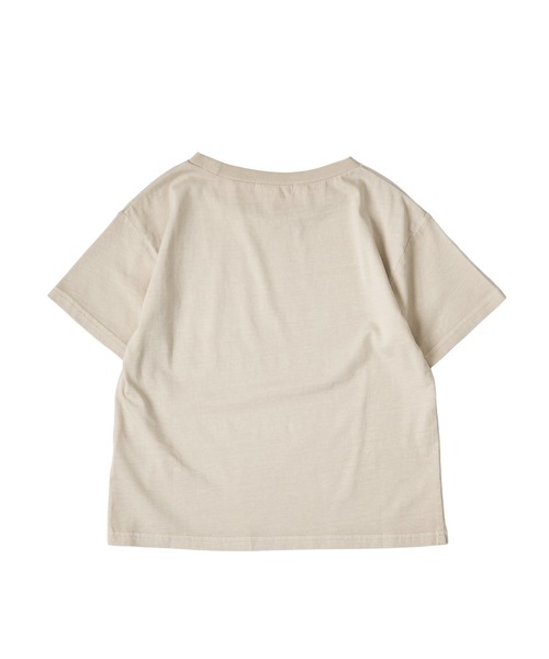 「MUHET」 半袖Tシャツ FREE チャコールグレー レディース_画像6