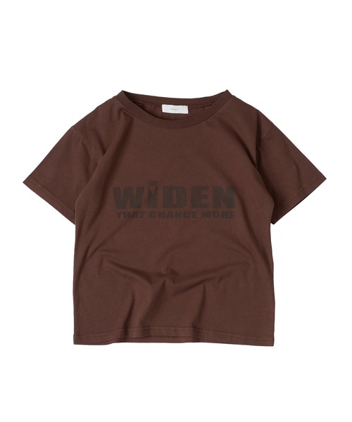 「MUHET」 半袖Tシャツ FREE チャコールグレー レディース_画像9