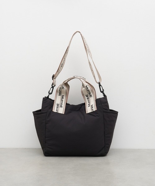 ショルダーバッグ バッグ :「ZOZO限定」「MumME」A4サイズ収納可能フリルデザイン2WAYショルダーBAG レディースの画像
