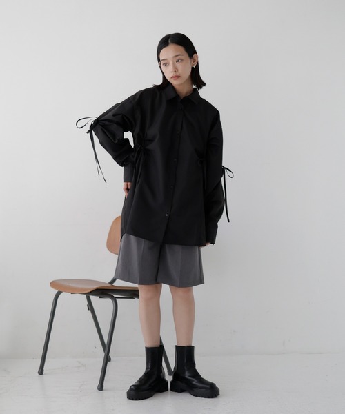 「hellam」 長袖シャツ FREE ブルー レディース_画像2