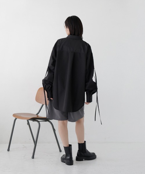 「hellam」 長袖シャツ FREE ブルー レディース_画像4