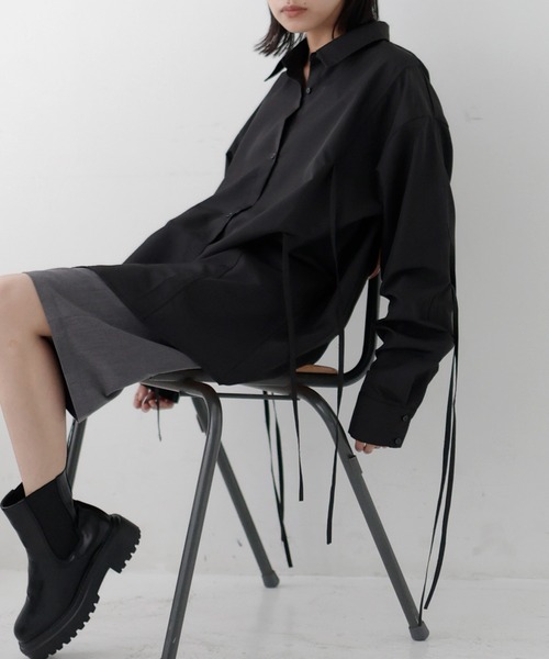 「hellam」 長袖シャツ FREE ブルー レディース_画像5