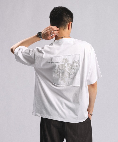 RAGEBLUE（レイジブルー） tシャツ 速乾 「接触冷感/吸水速乾 」FLOWER