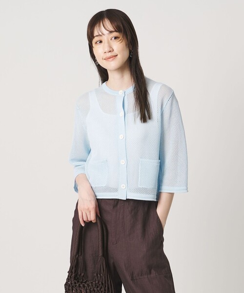 UNITED ARROWS（ユナイテッドアローズ） カーディガン 半袖 コットン