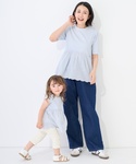 tシャツ 「接触冷感」レースドッキングT キッ...の詳細画像4