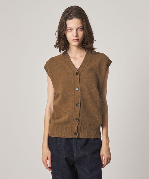 ARAN ブラウン ベスト STEVEN ALAN（スティーブンアラン） ベスト ジレ 「Steven Alan
